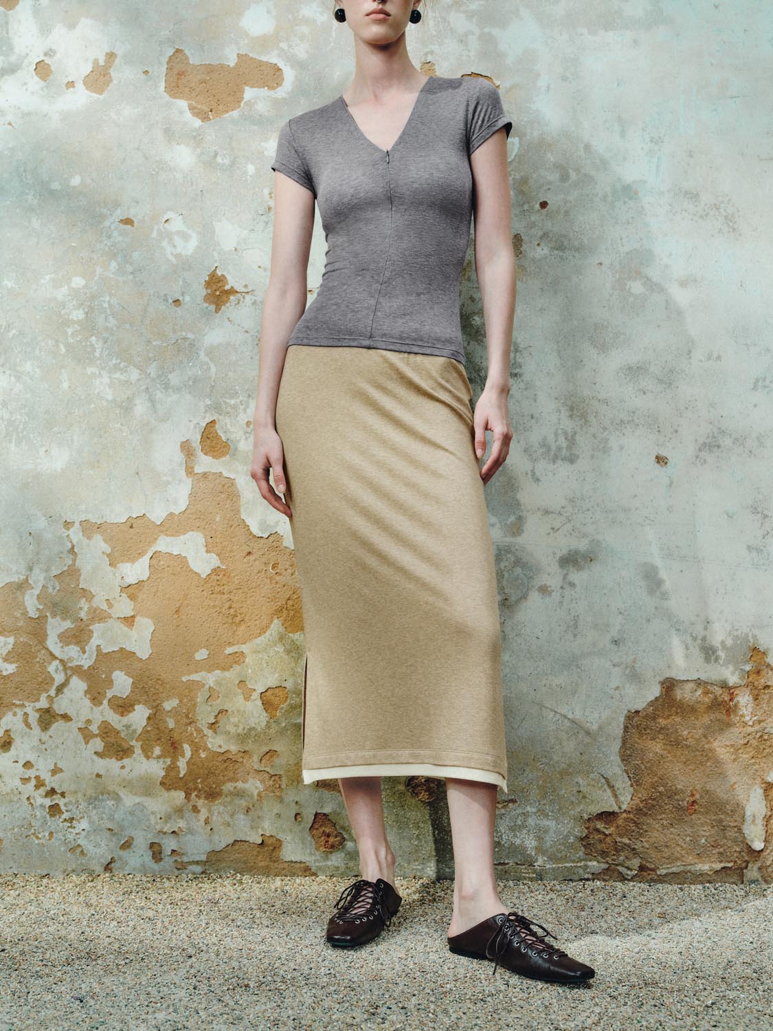 Straight Midi Skirts