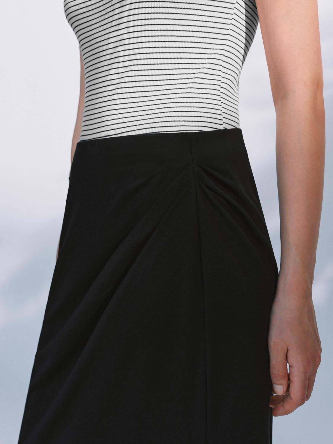 Split Hem Straight Maxi Skirts