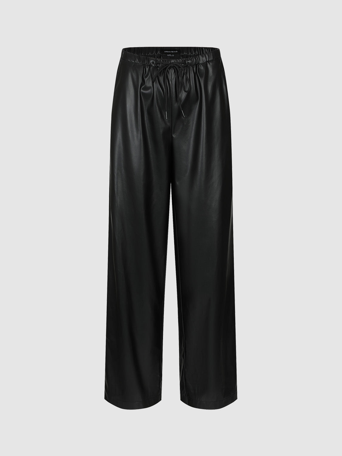 Elastic Waist Loose Wide-Leg Pants