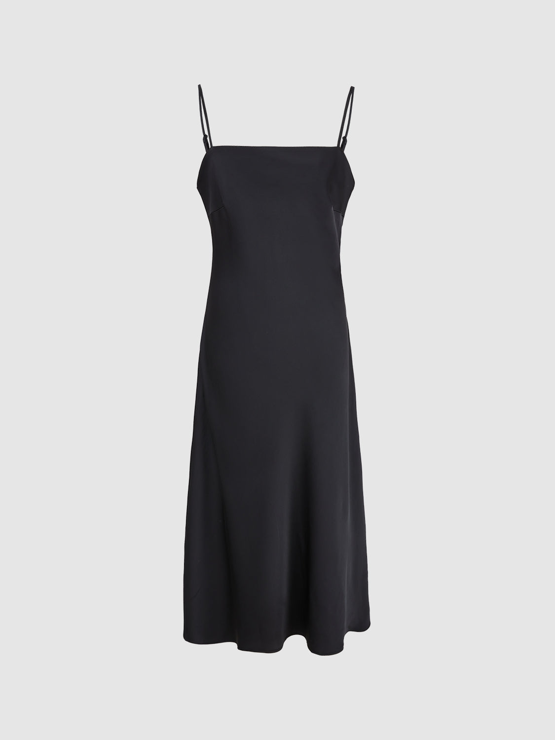 Square-cut A-Line Dress