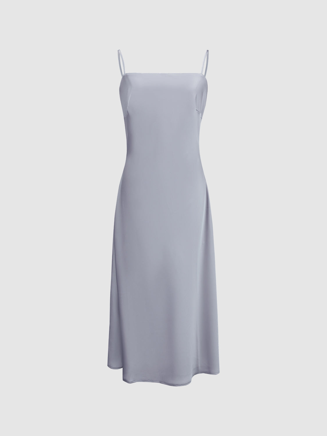 Square-cut A-Line Dress