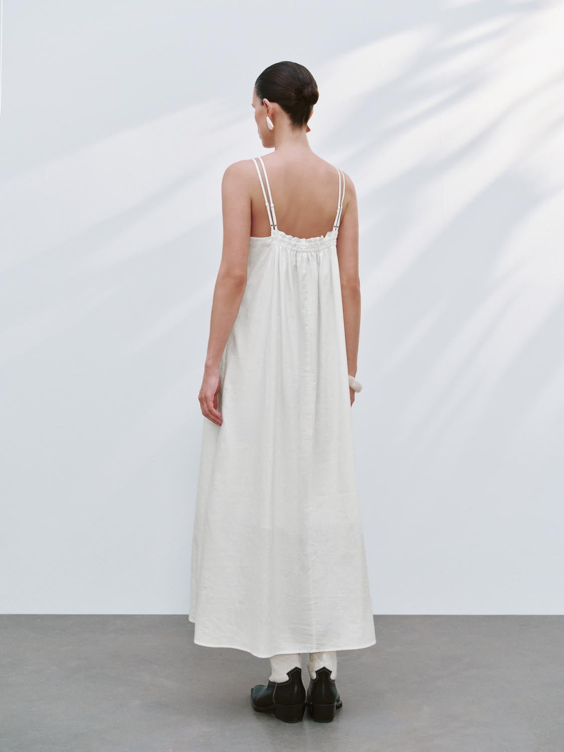 High Neck A-Line Dresses