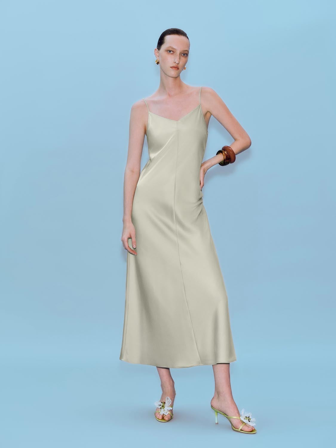 Camisole A-Line Maxi Dresses