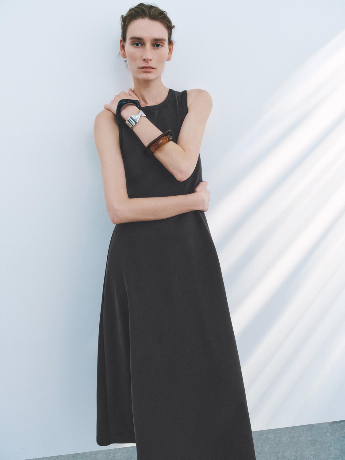 Sleeveless A-Line Maxi Dresses