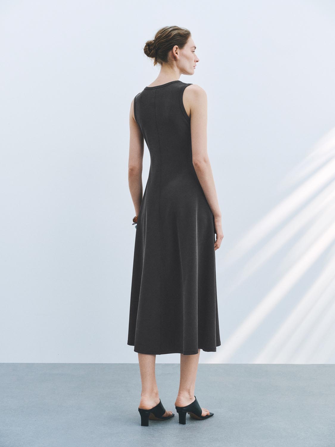 Sleeveless A-Line Maxi Dresses