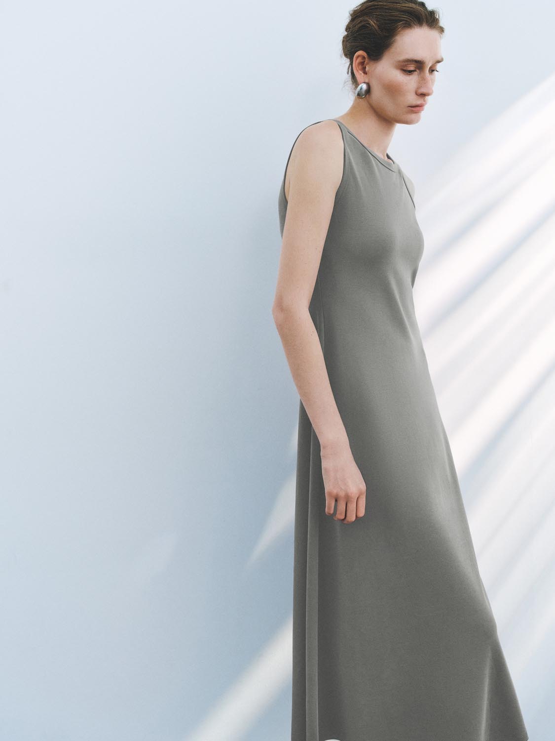 Sleeveless A-Line Maxi Dresses