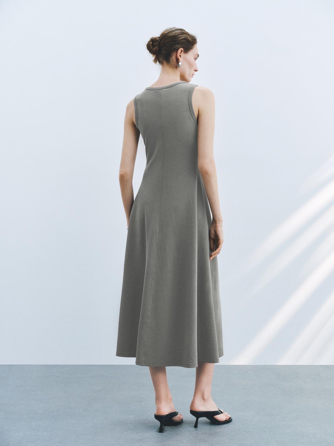 Sleeveless A-Line Maxi Dresses