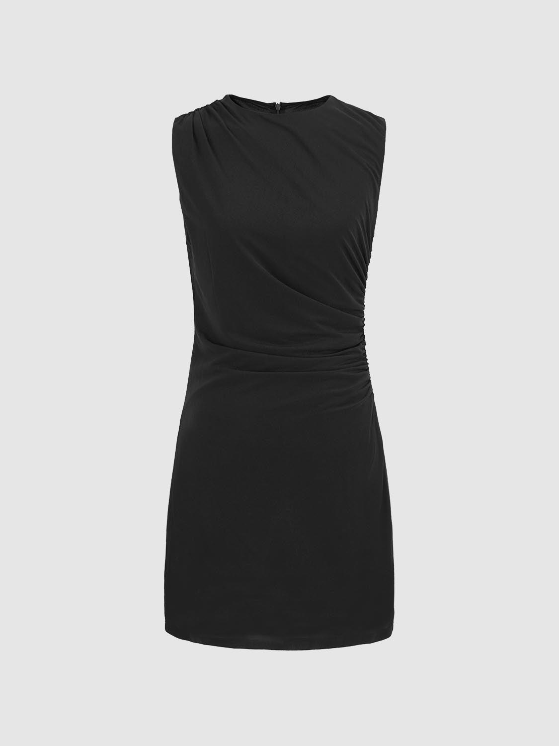 Sleeveless Skinny-Fit Mini Dresses