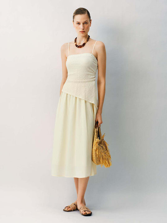 Thin Stretch Fabric Dress