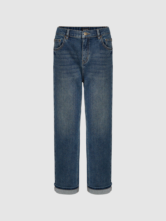 Ankle Length Denim Jeans