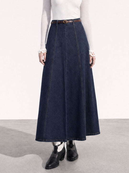 Maxi Denim Skirts