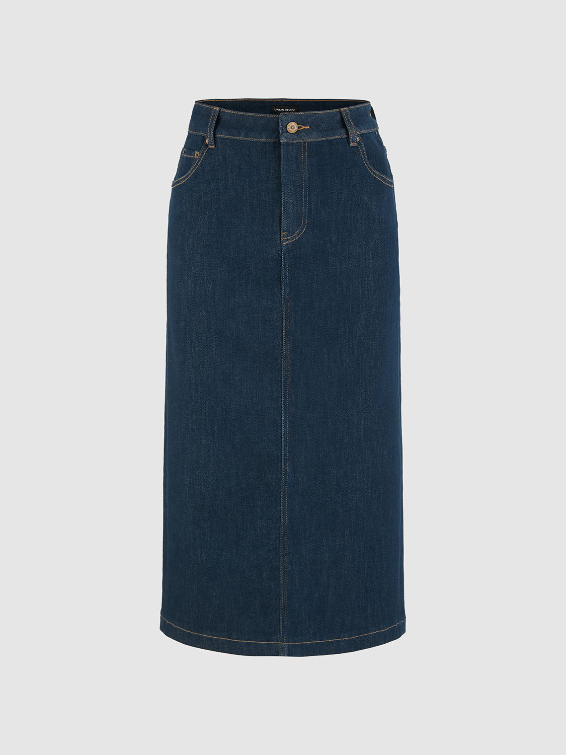 Midi Denim Skirts