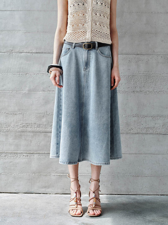 Denim Skirts