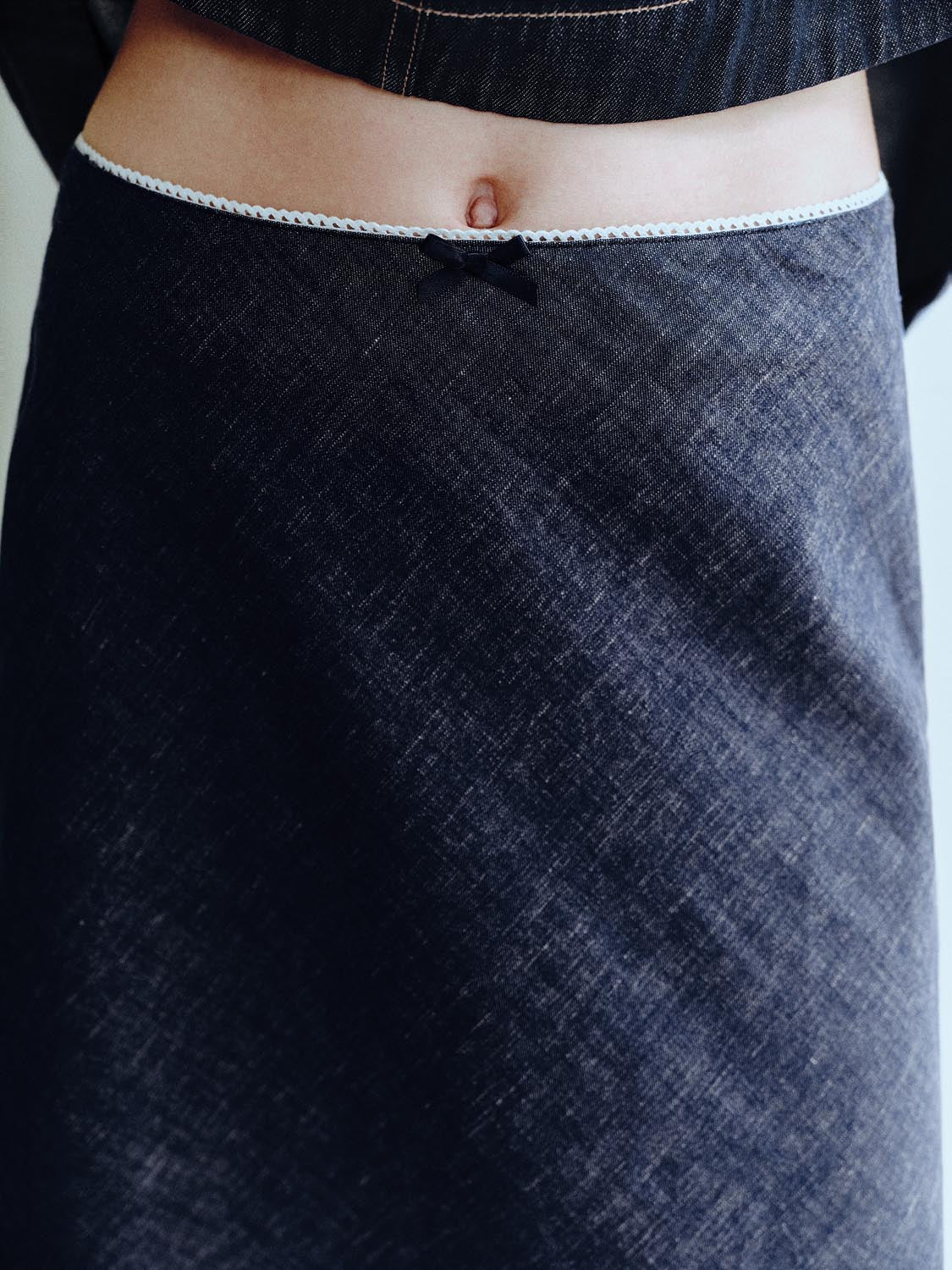 Denim Maxi Skirts