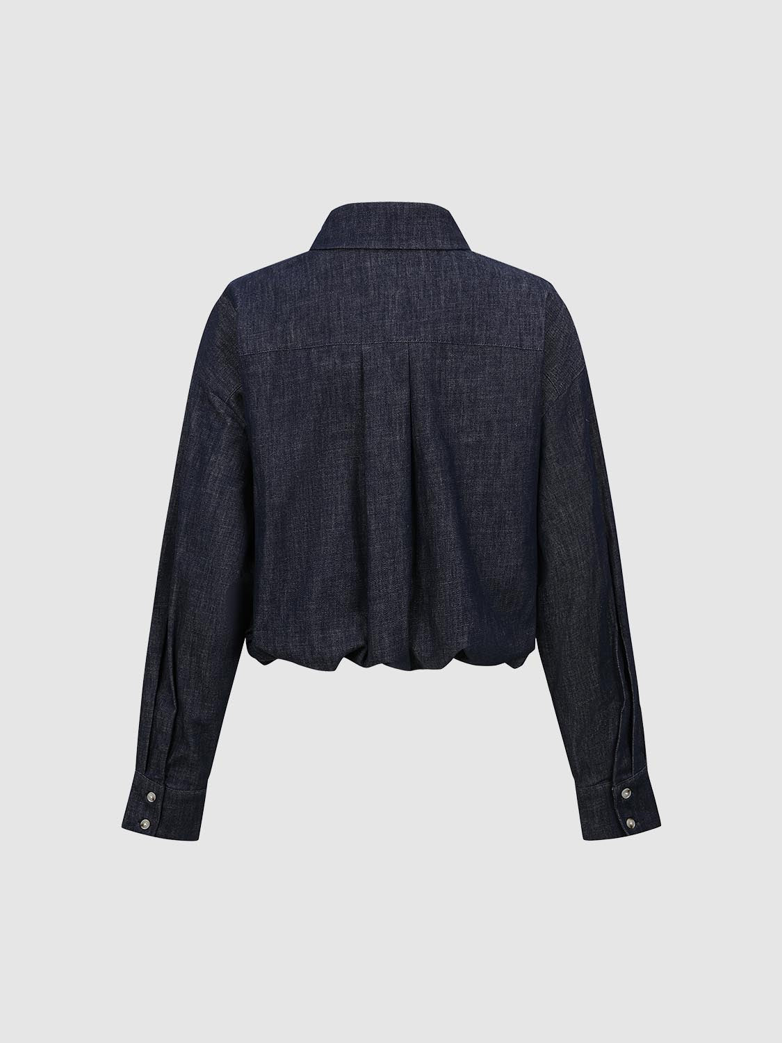 Cropped Denim Shirts