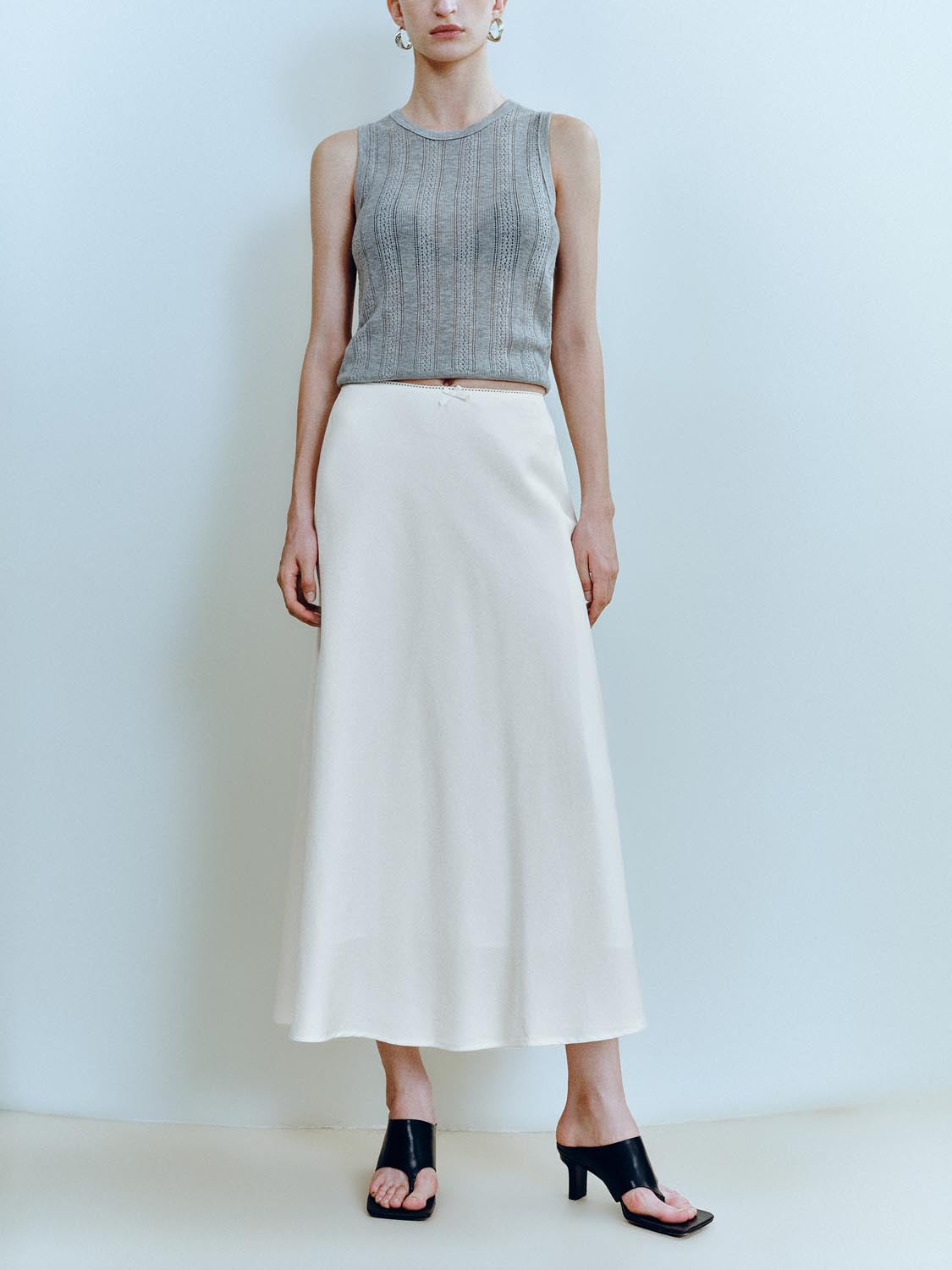 Denim Maxi Skirts