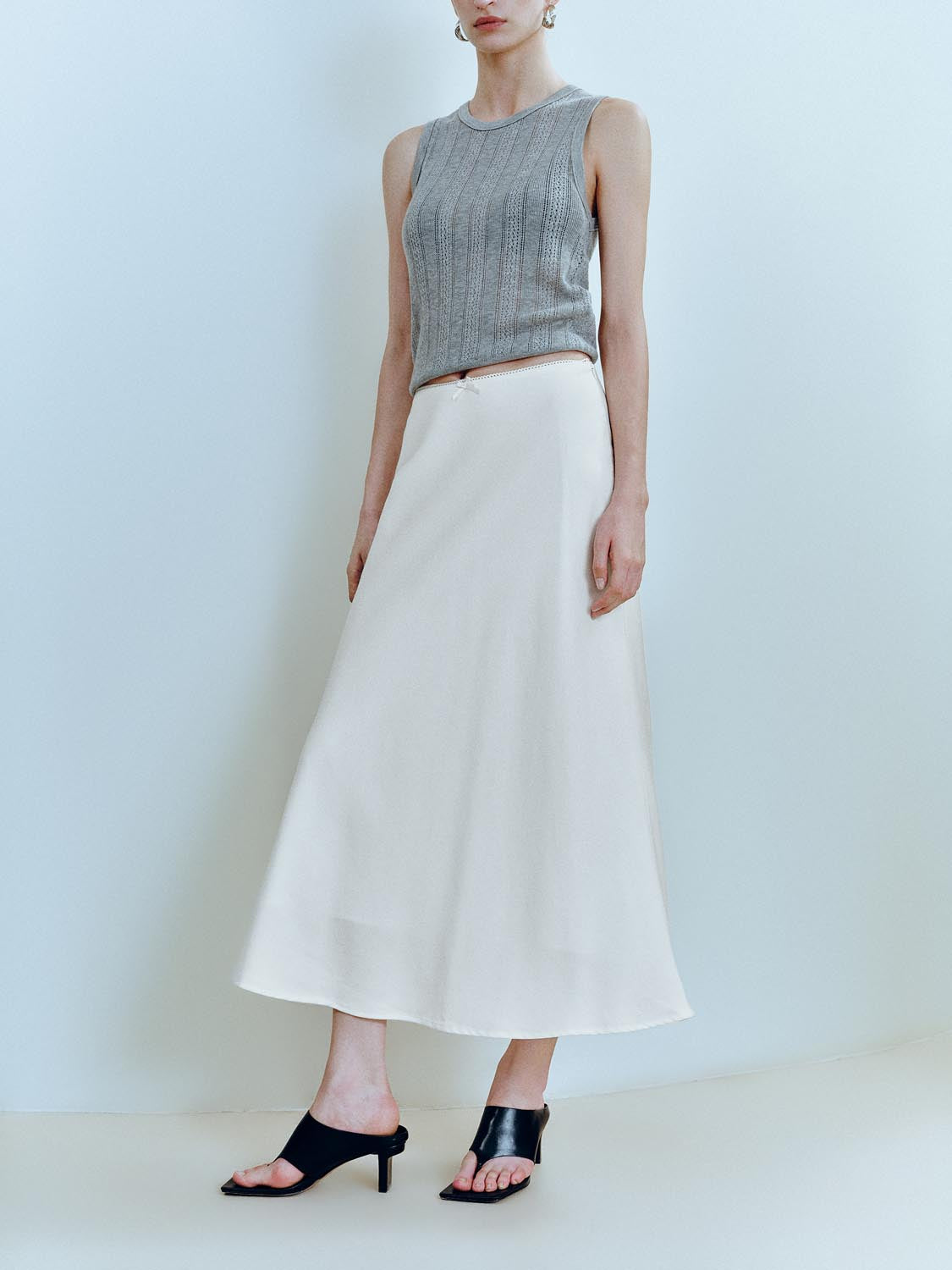 Denim Maxi Skirts