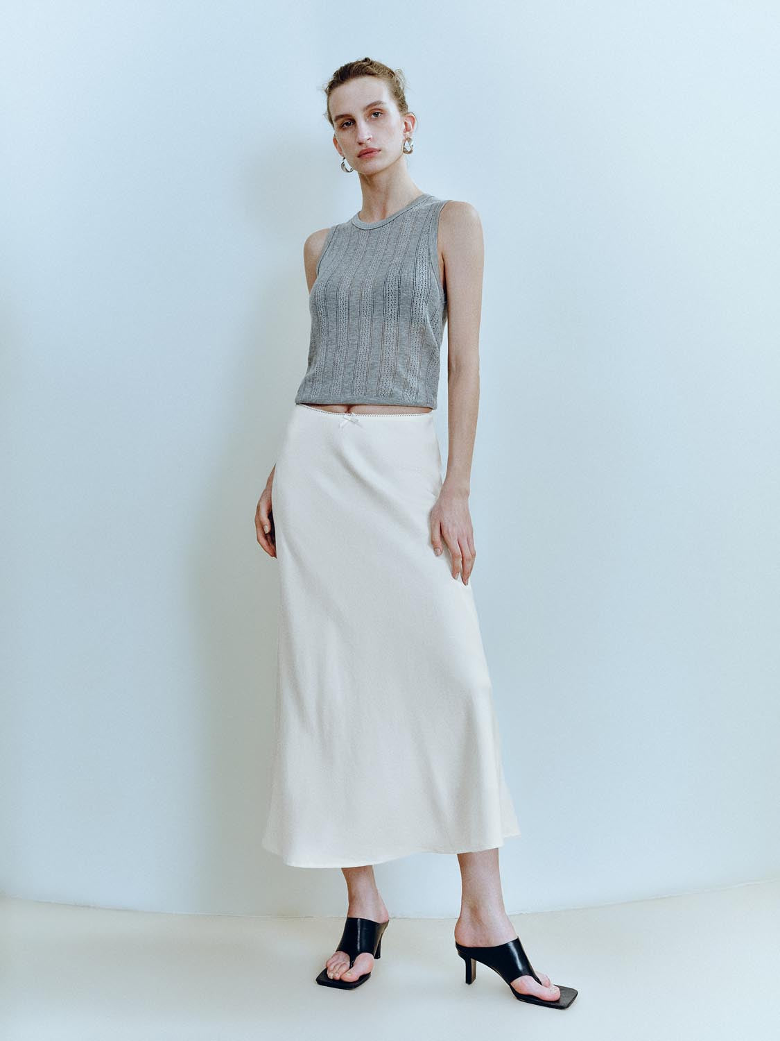 Denim Maxi Skirts