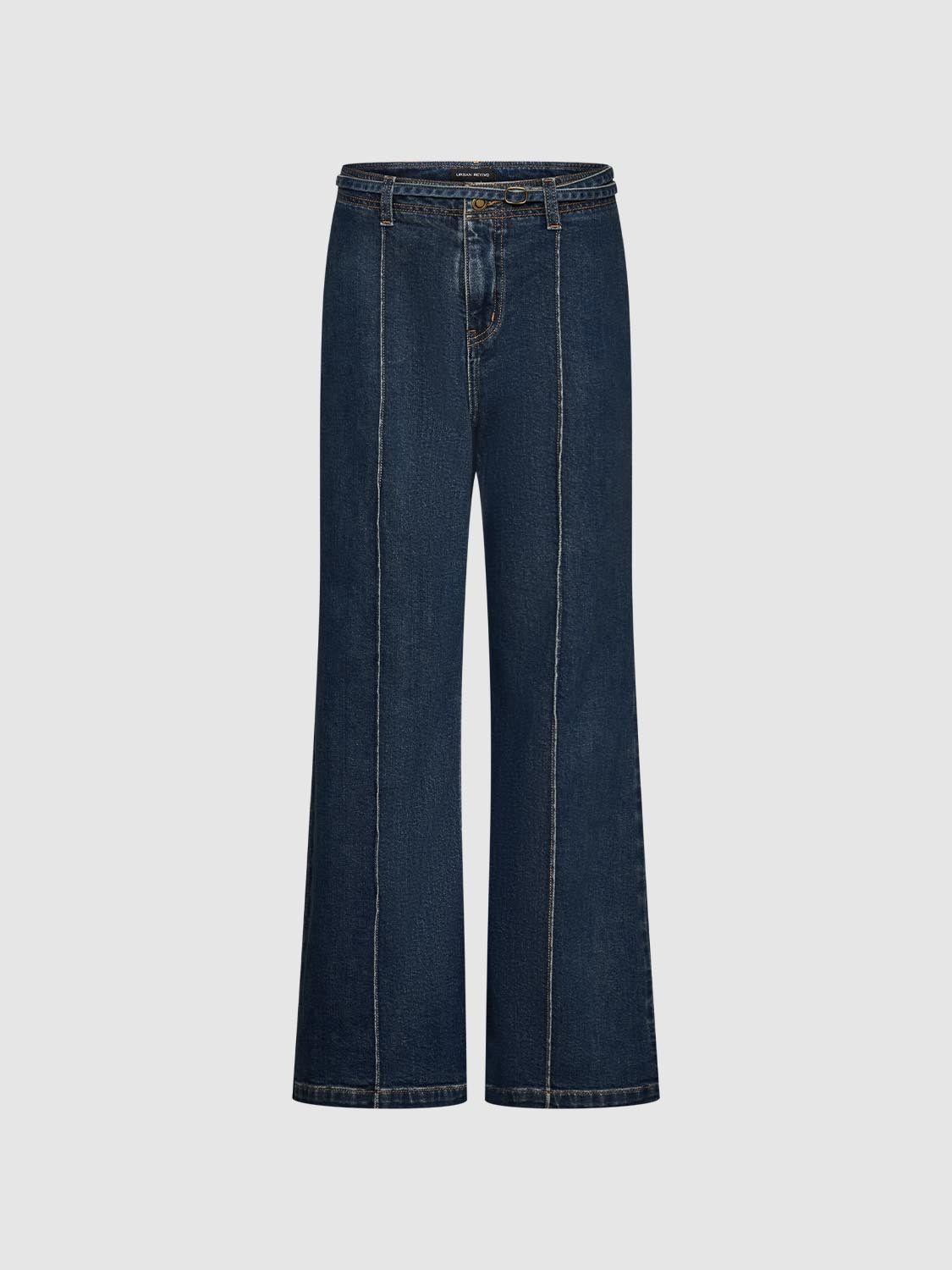 Seamed Flare Leg Jeans