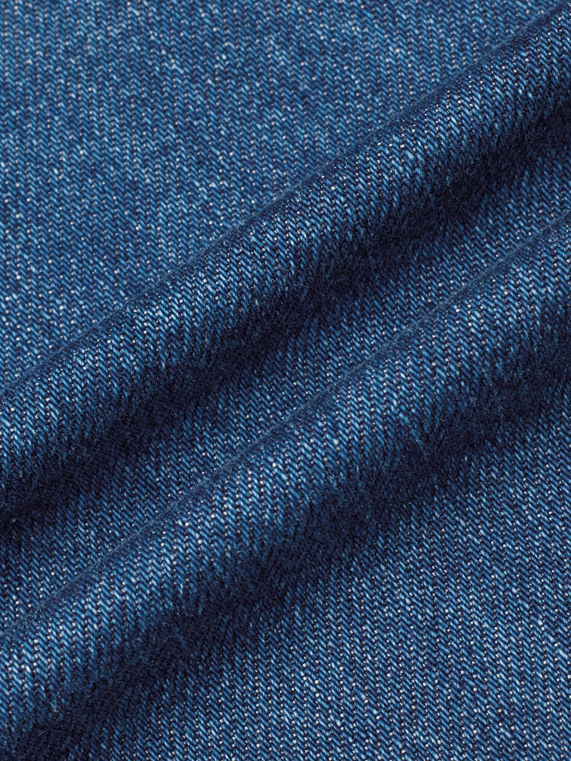 Pleated Denim Midi Skirts