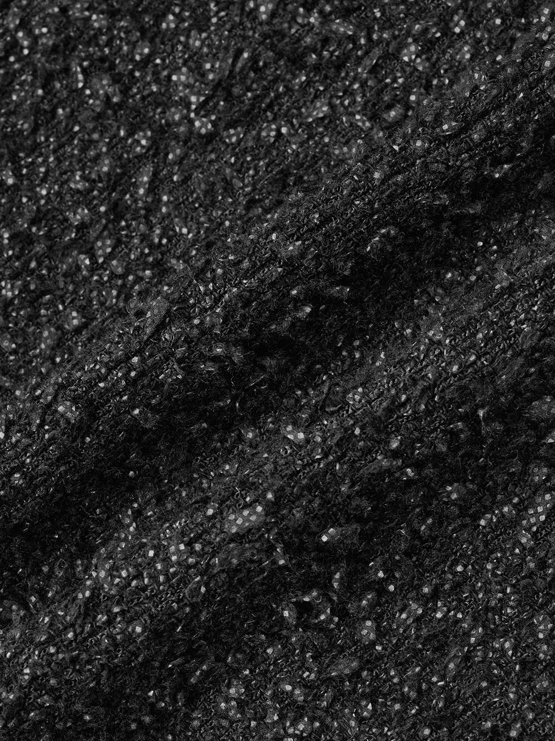 Cropped Tailored Button Up Tweed Jackets