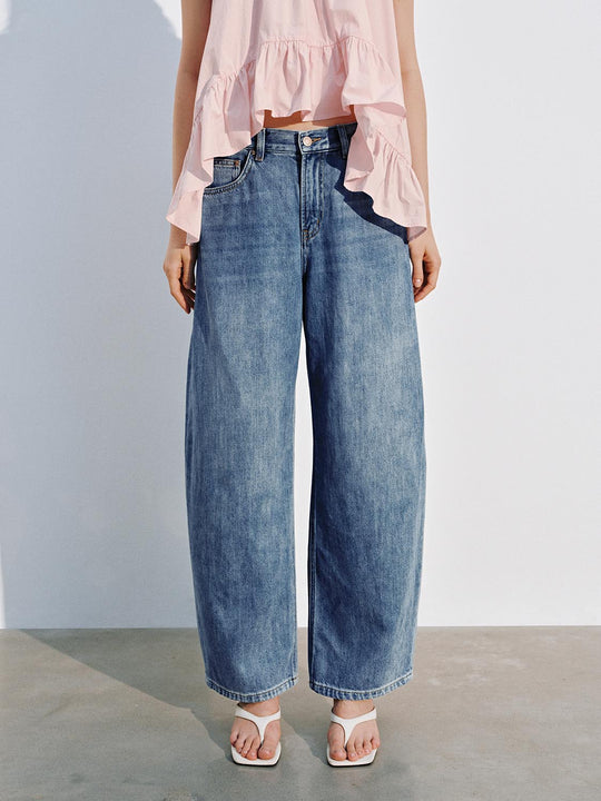 Barrel Leg Jeans