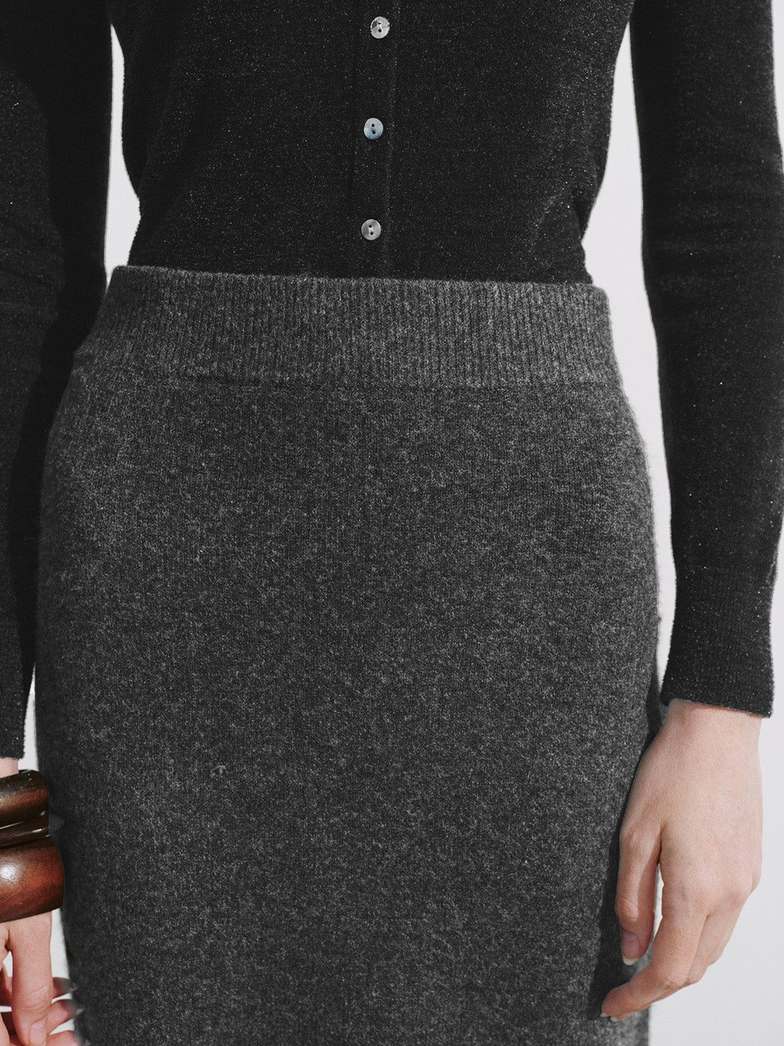 Skinny Knitted Skirt