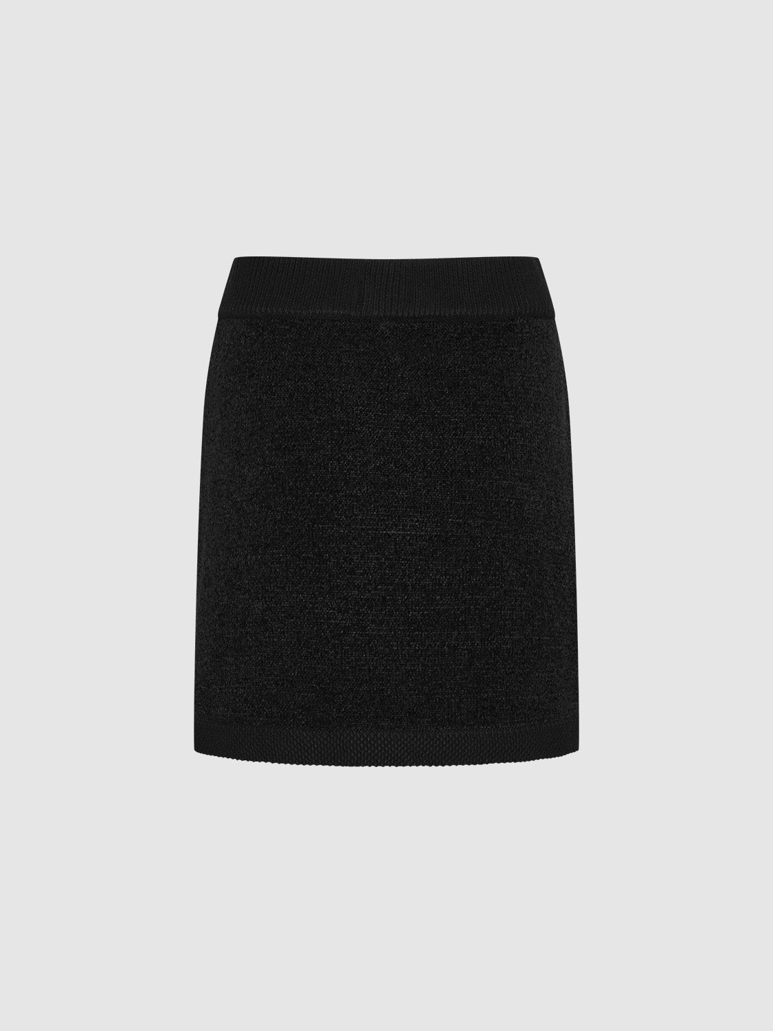 Skinny Mini Knitted Skirt