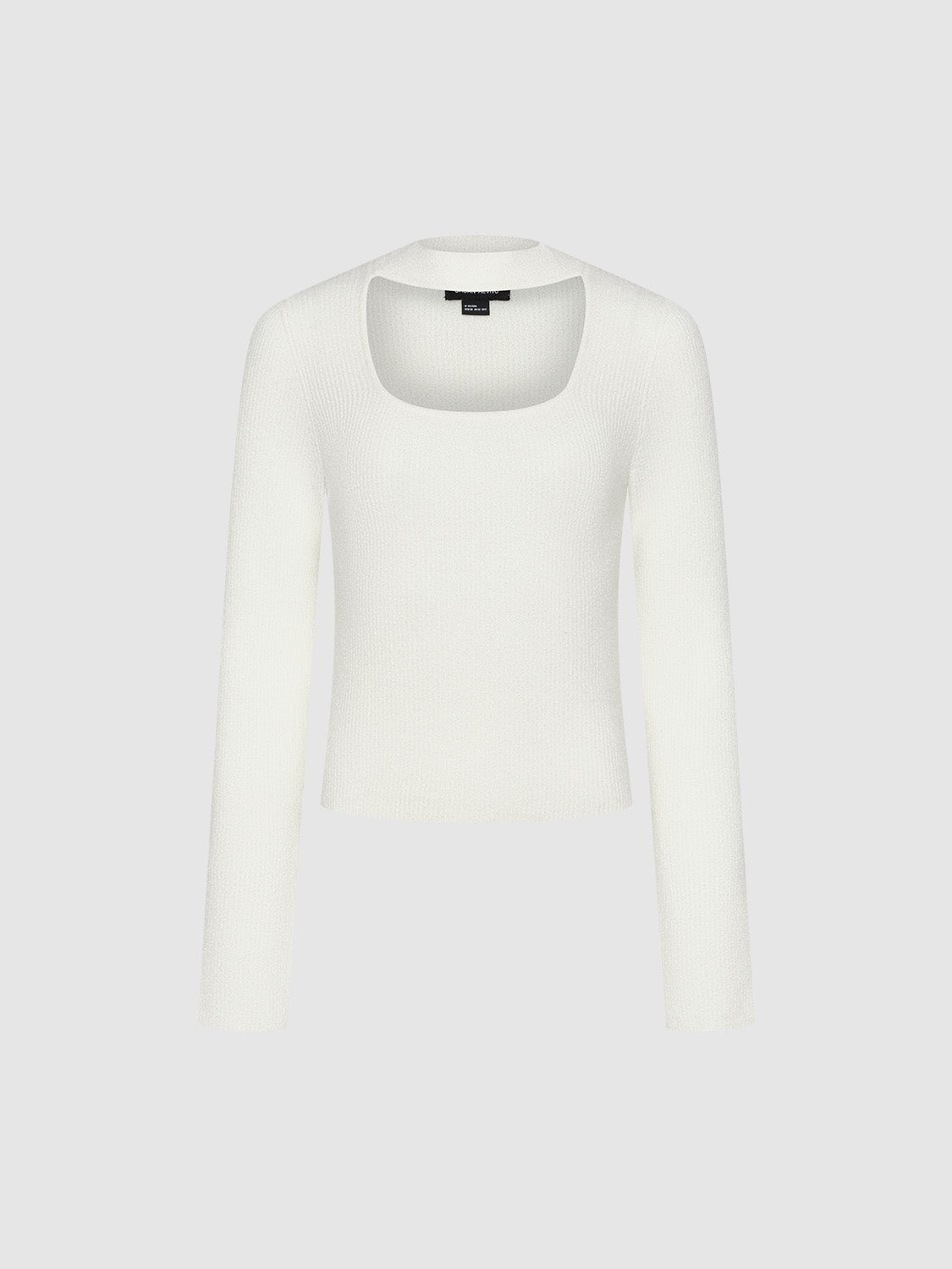 Square Neck Knitted T-Shirts