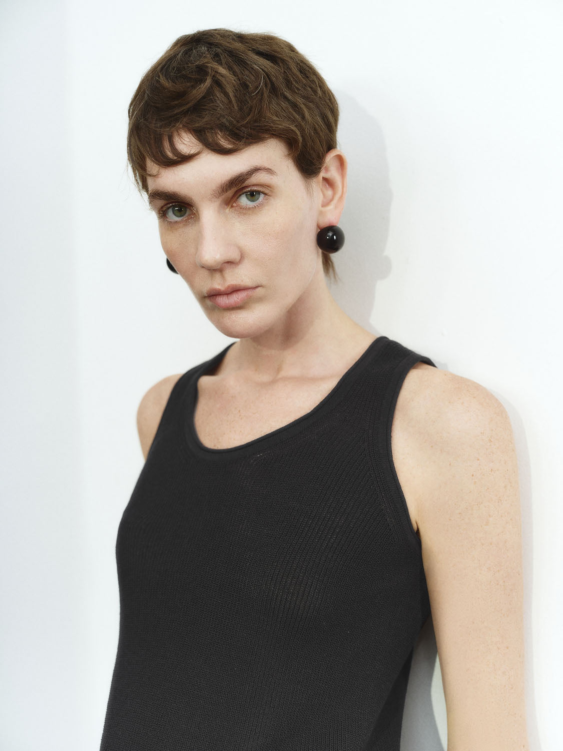 Knitted Sleeveless T-Shirts