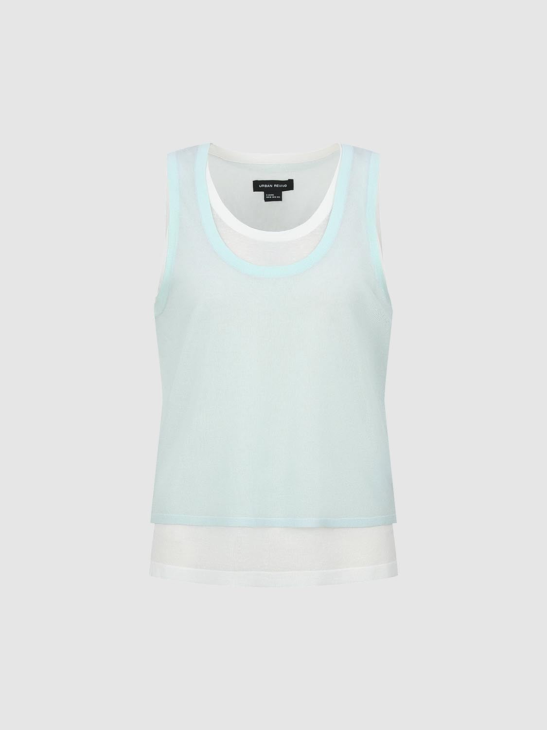2 In 1 Knitted T-Shirts