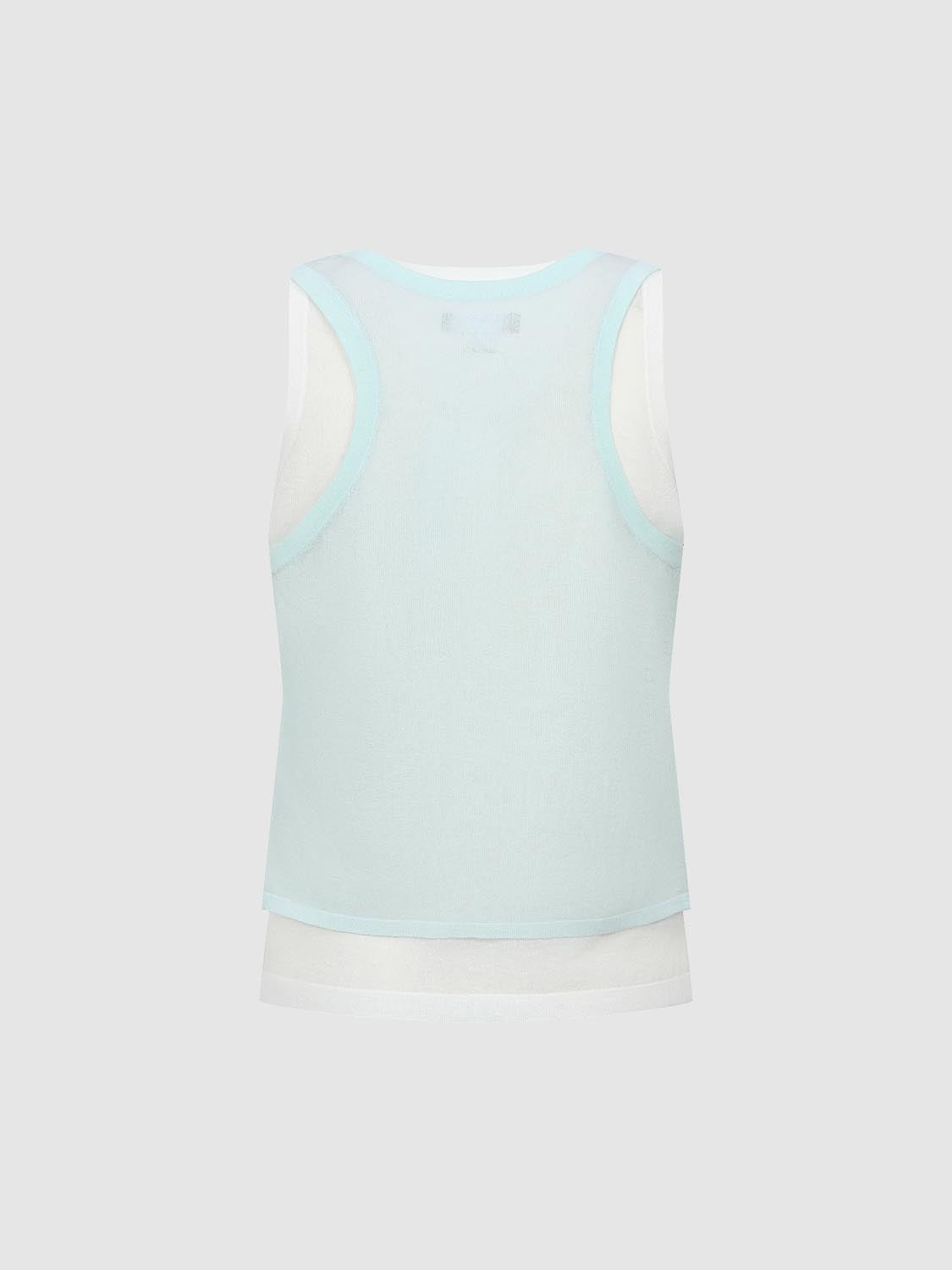 2 In 1 Knitted T-Shirts