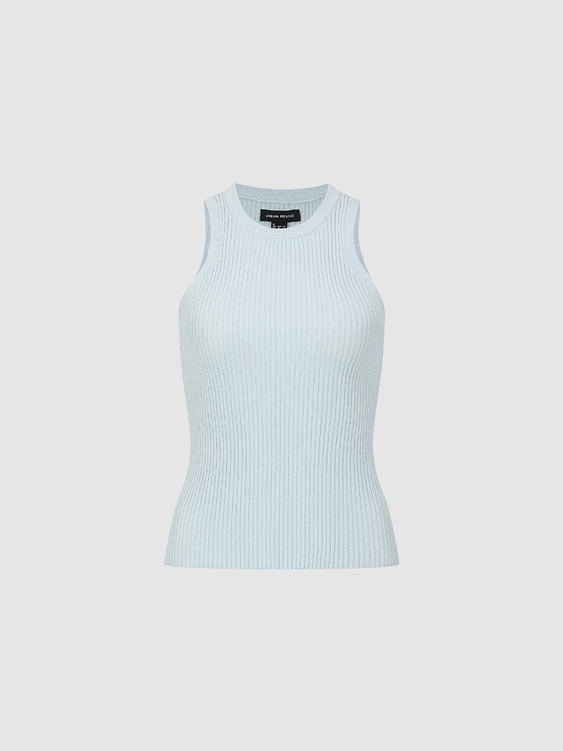 Knitted Sleeveless T-Shirts