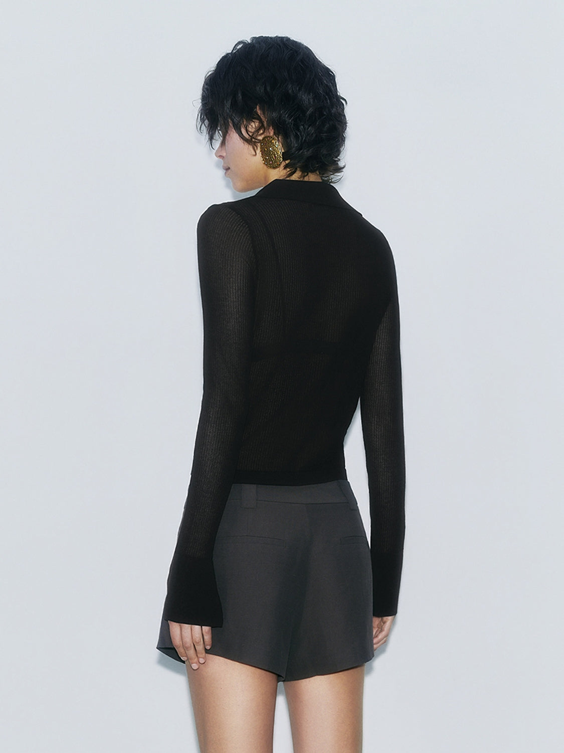 Cropped Knitted Cardigans