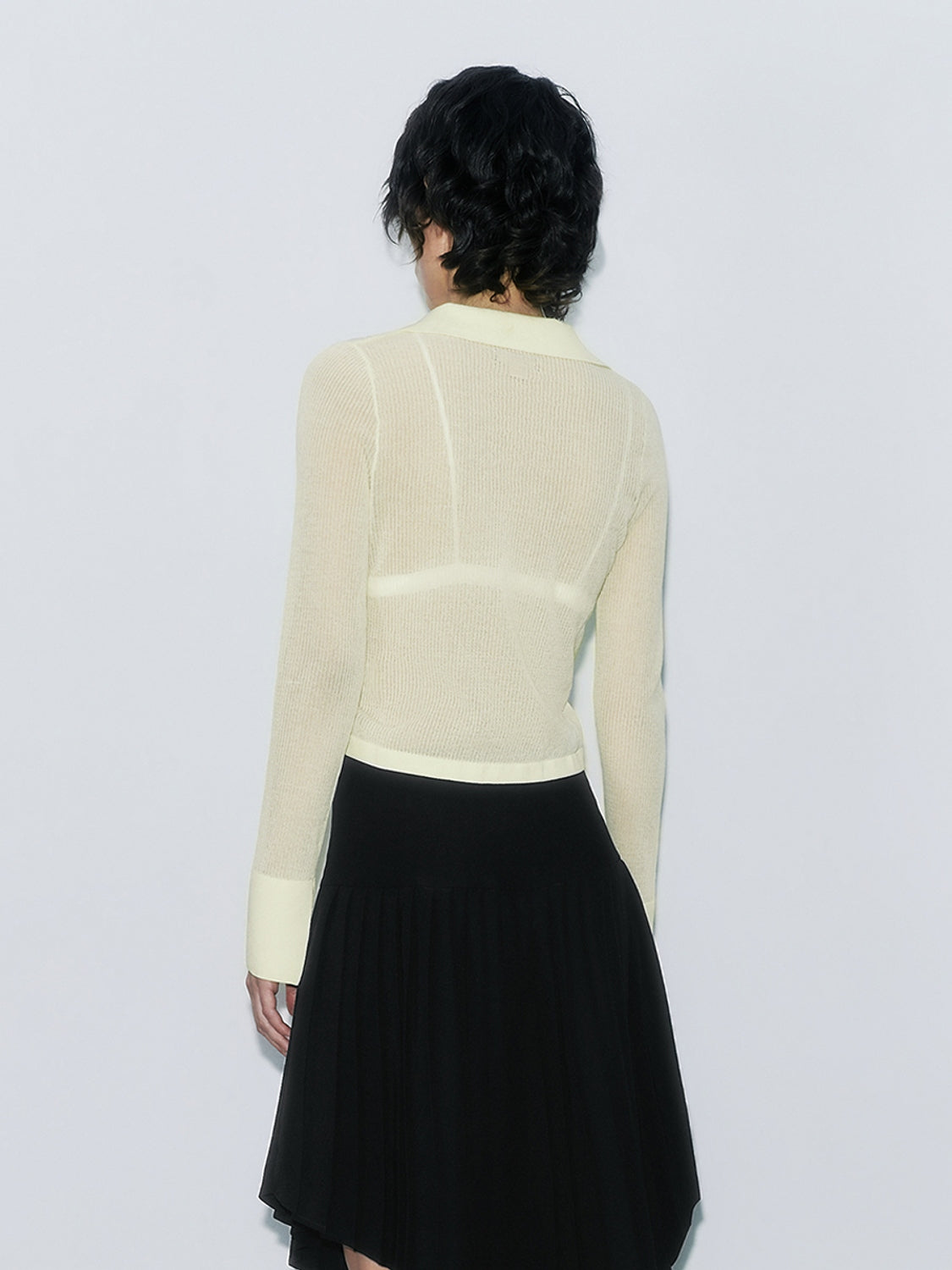 Cropped Knitted Cardigans