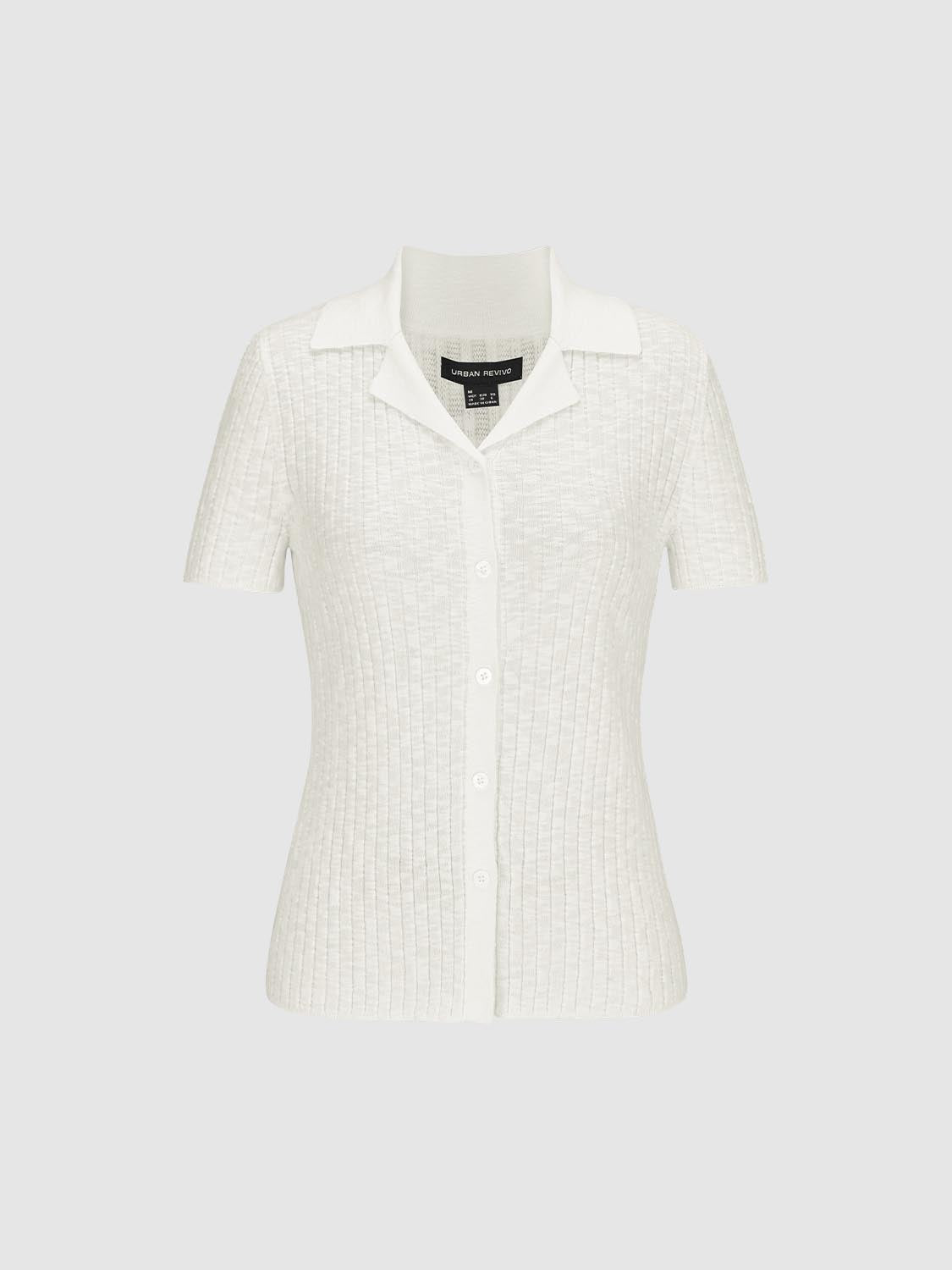 Lapel Knitted Cardigans