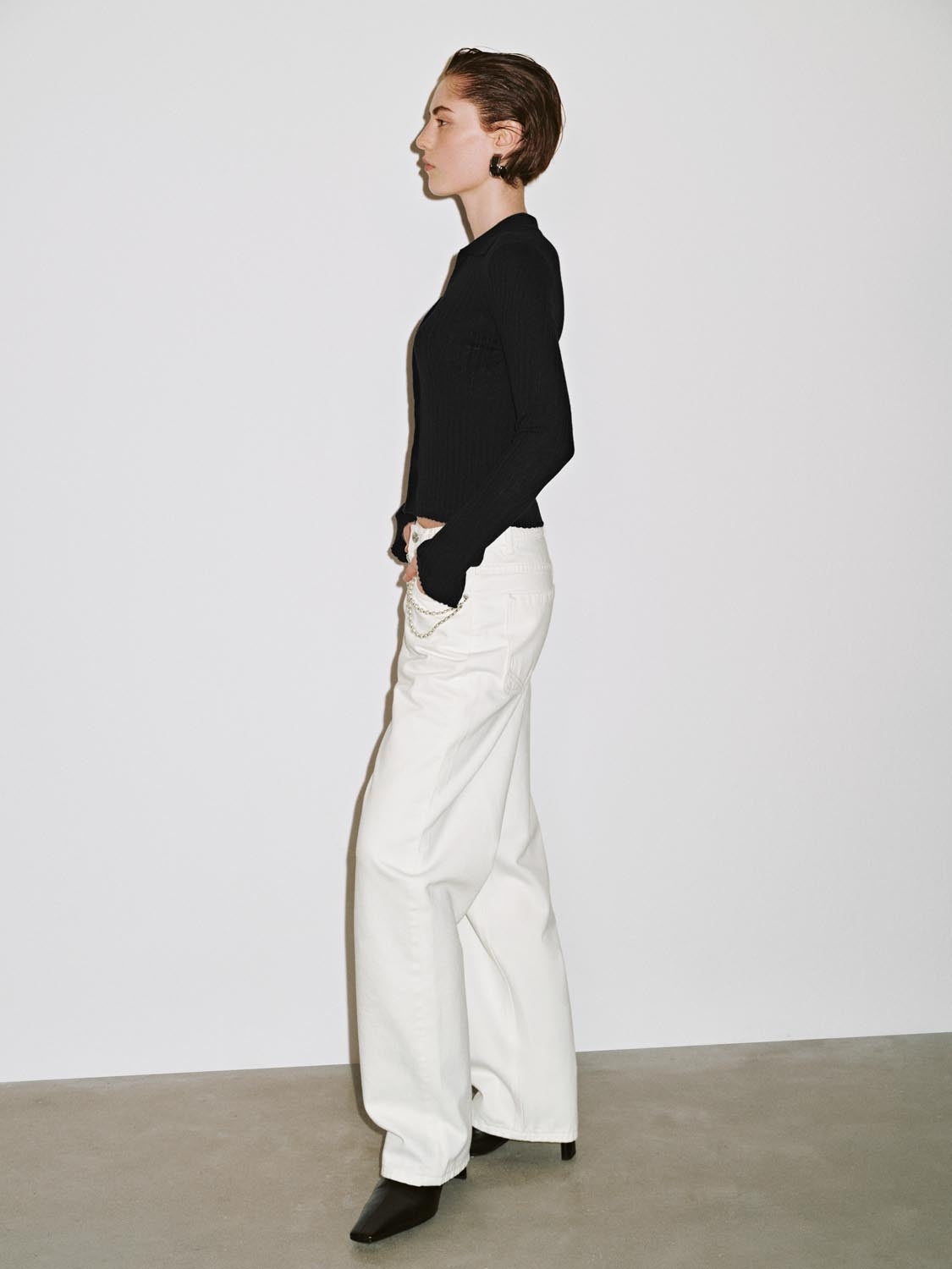 Button Up Knitted Cardigan