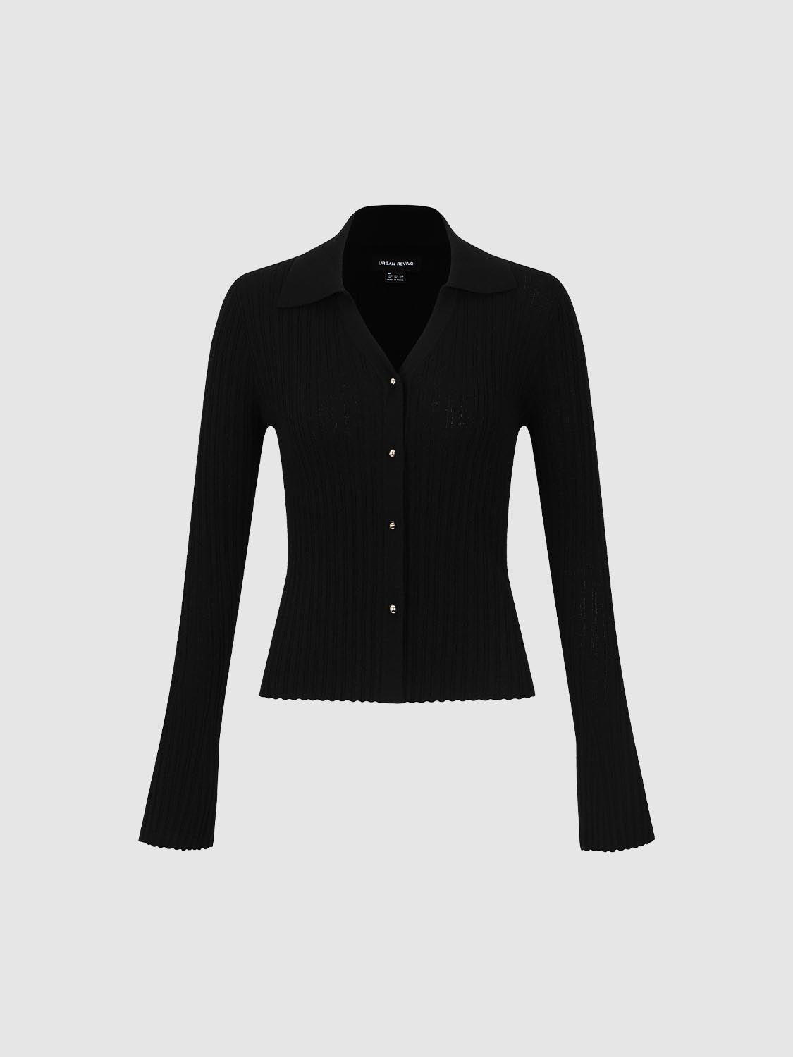 Button Up Knitted Cardigan