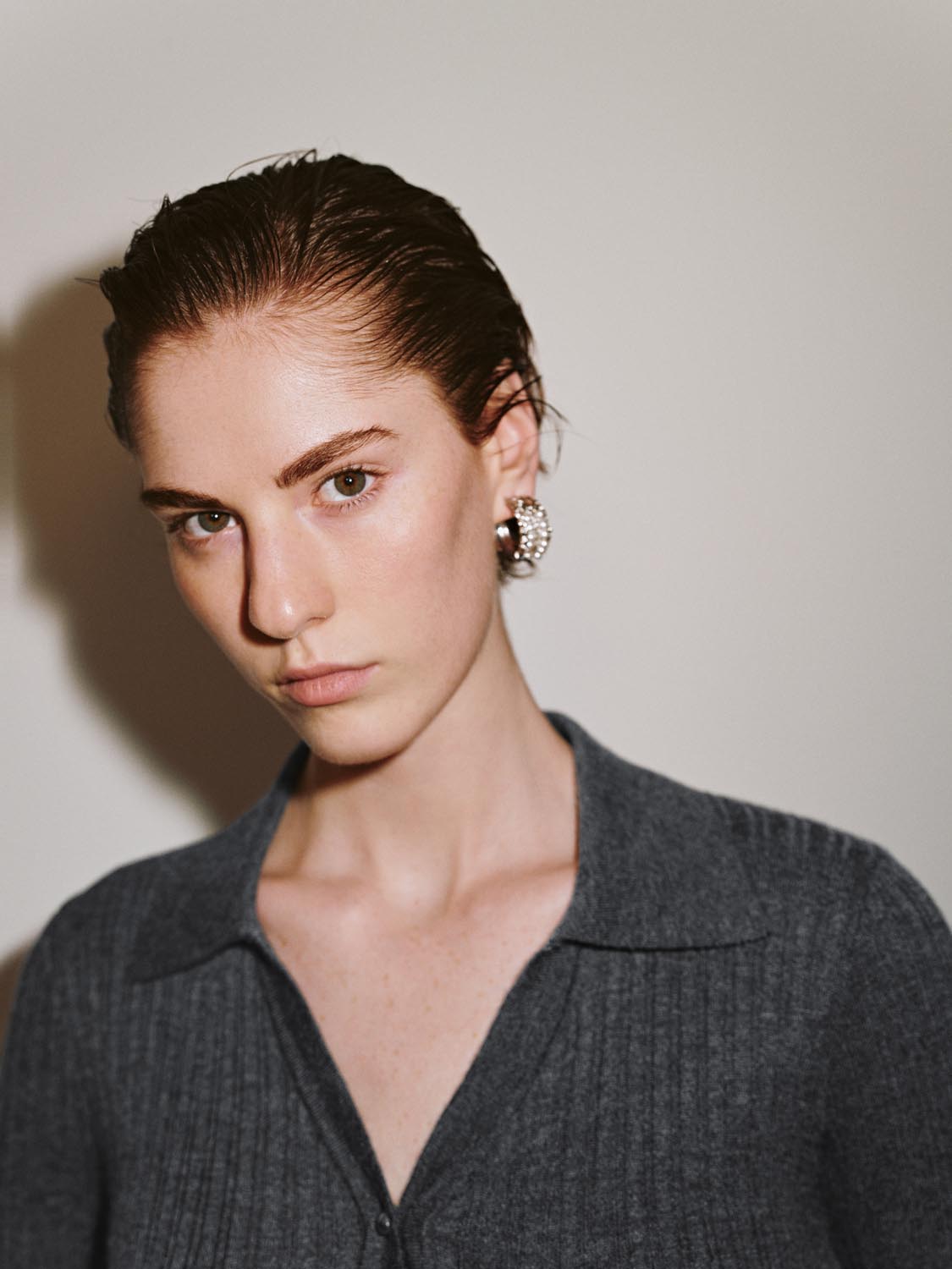 Button Up Knitted Cardigan