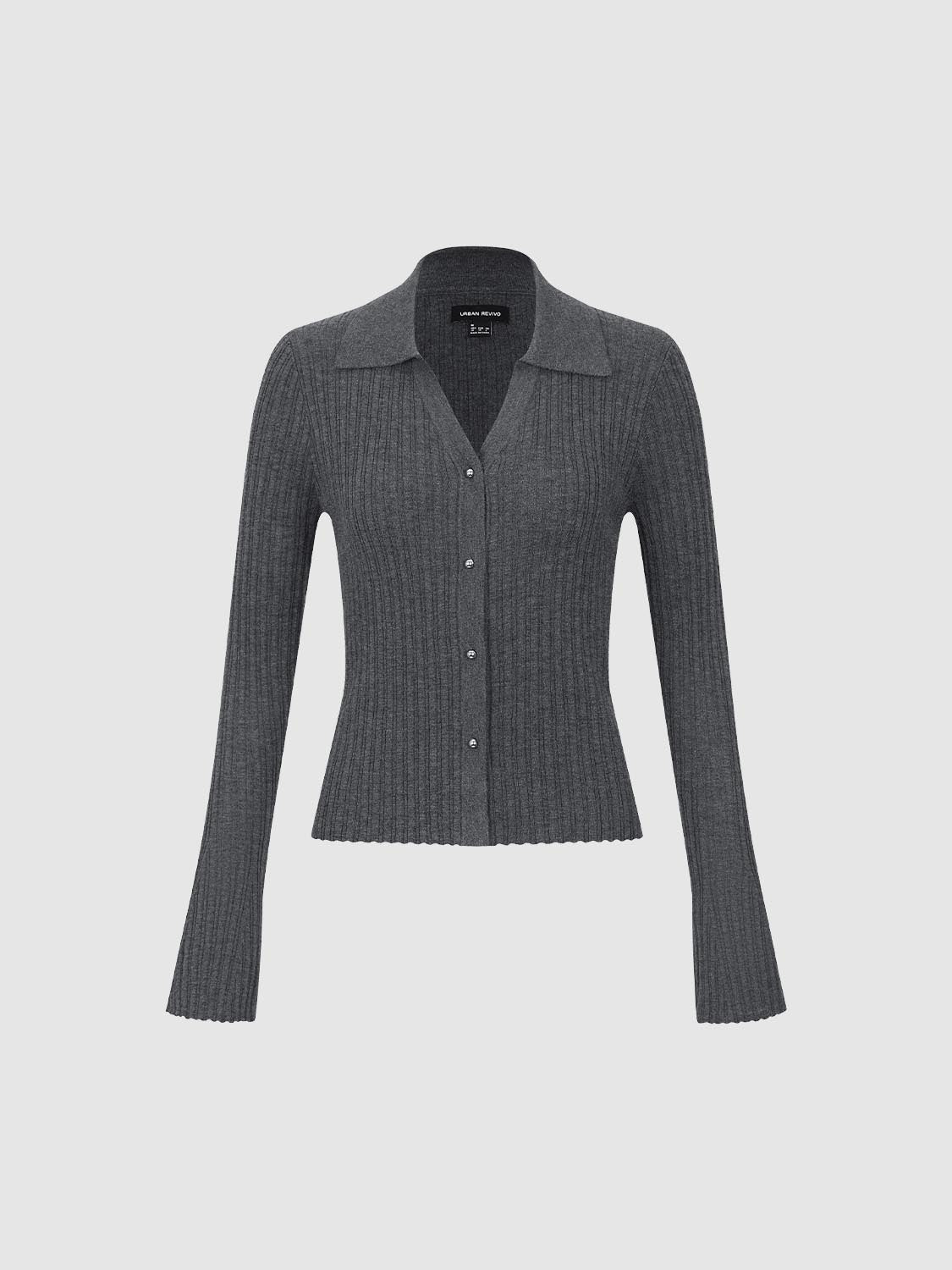 Button Up Knitted Cardigan