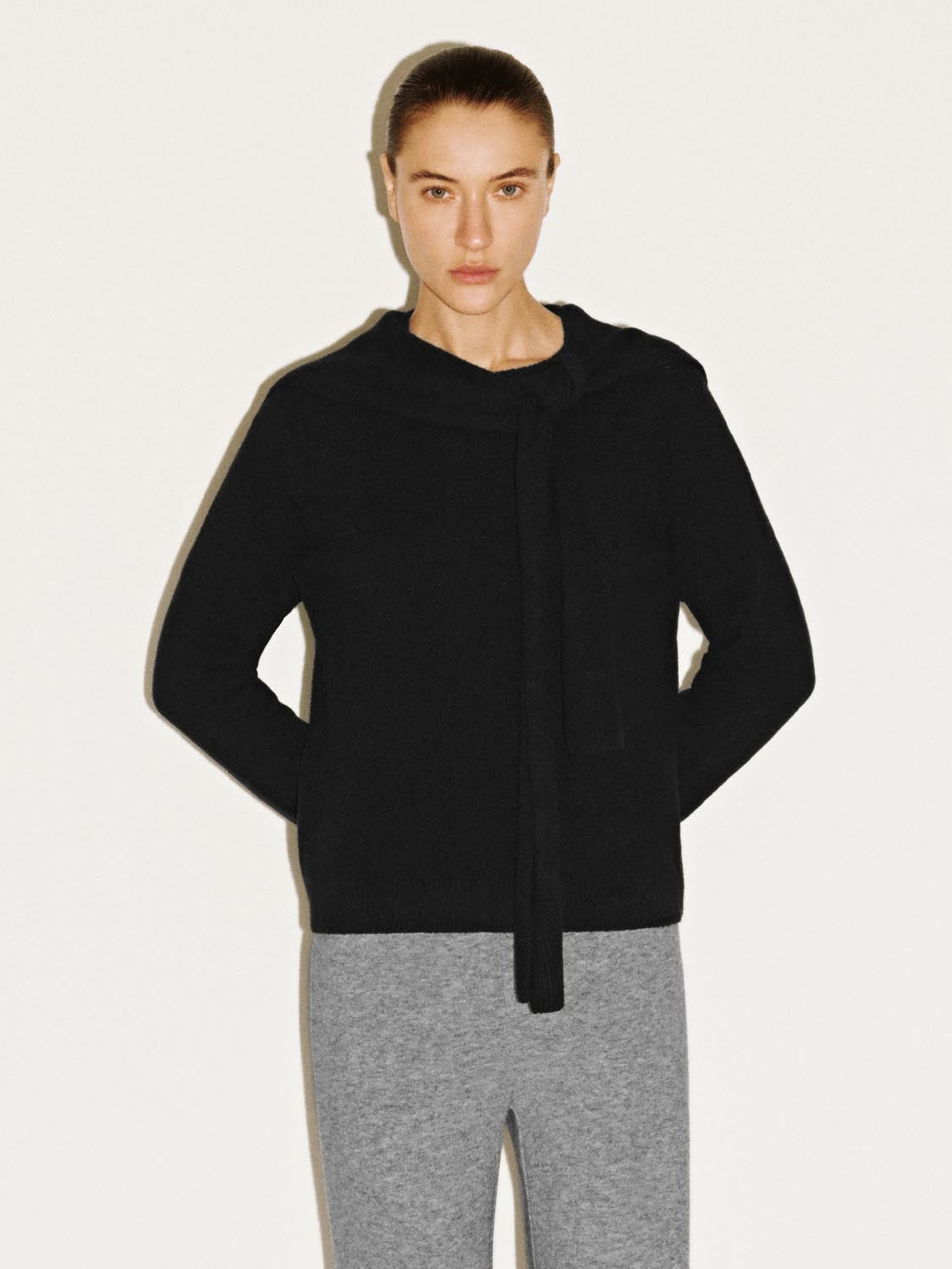 2 In 1 Long Sleeve Knitted T-Shirts