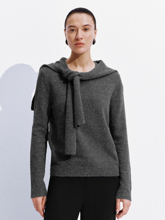 2 In 1 Long Sleeve Knitted T-Shirts