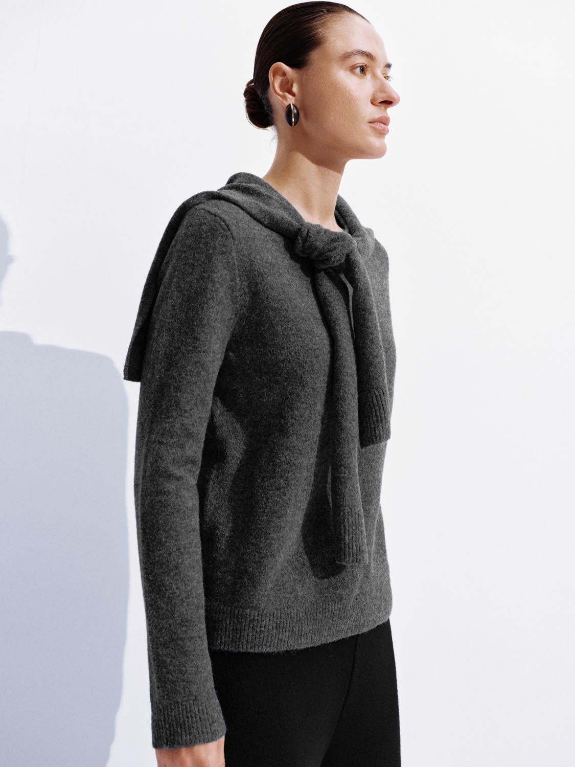 2 In 1 Long Sleeve Knitted T-Shirts