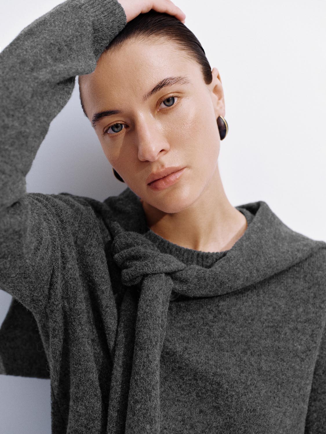 2 In 1 Long Sleeve Knitted T-Shirts