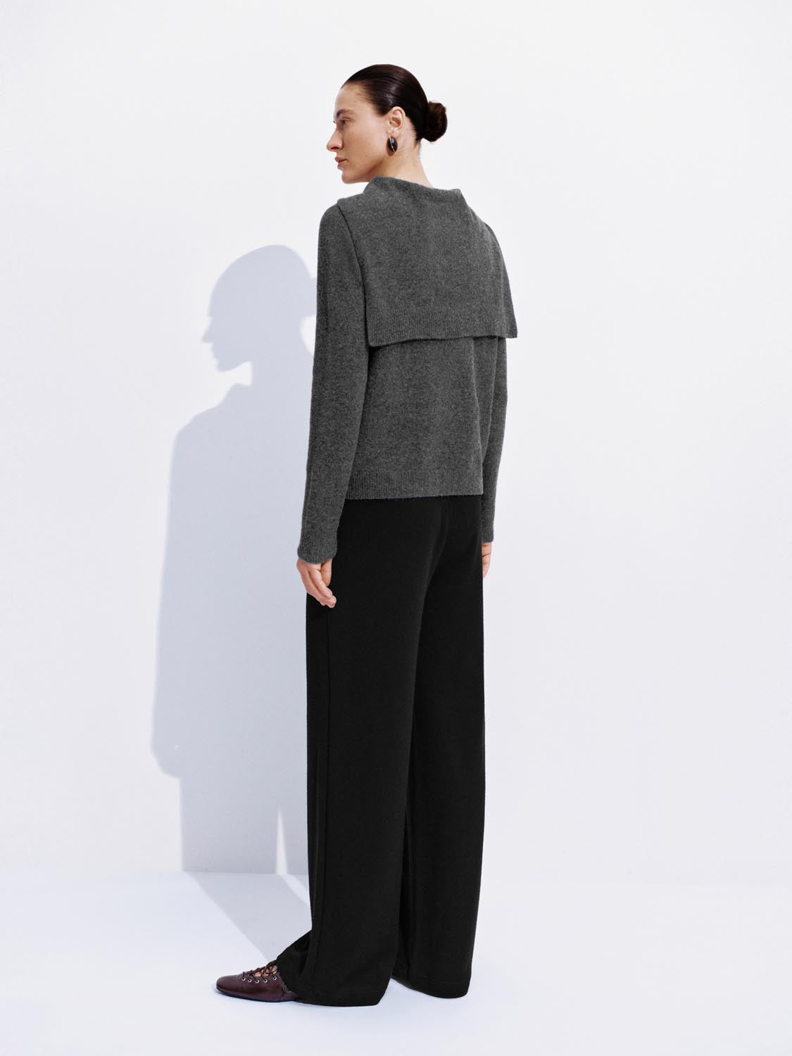 2 In 1 Long Sleeve Knitted T-Shirts