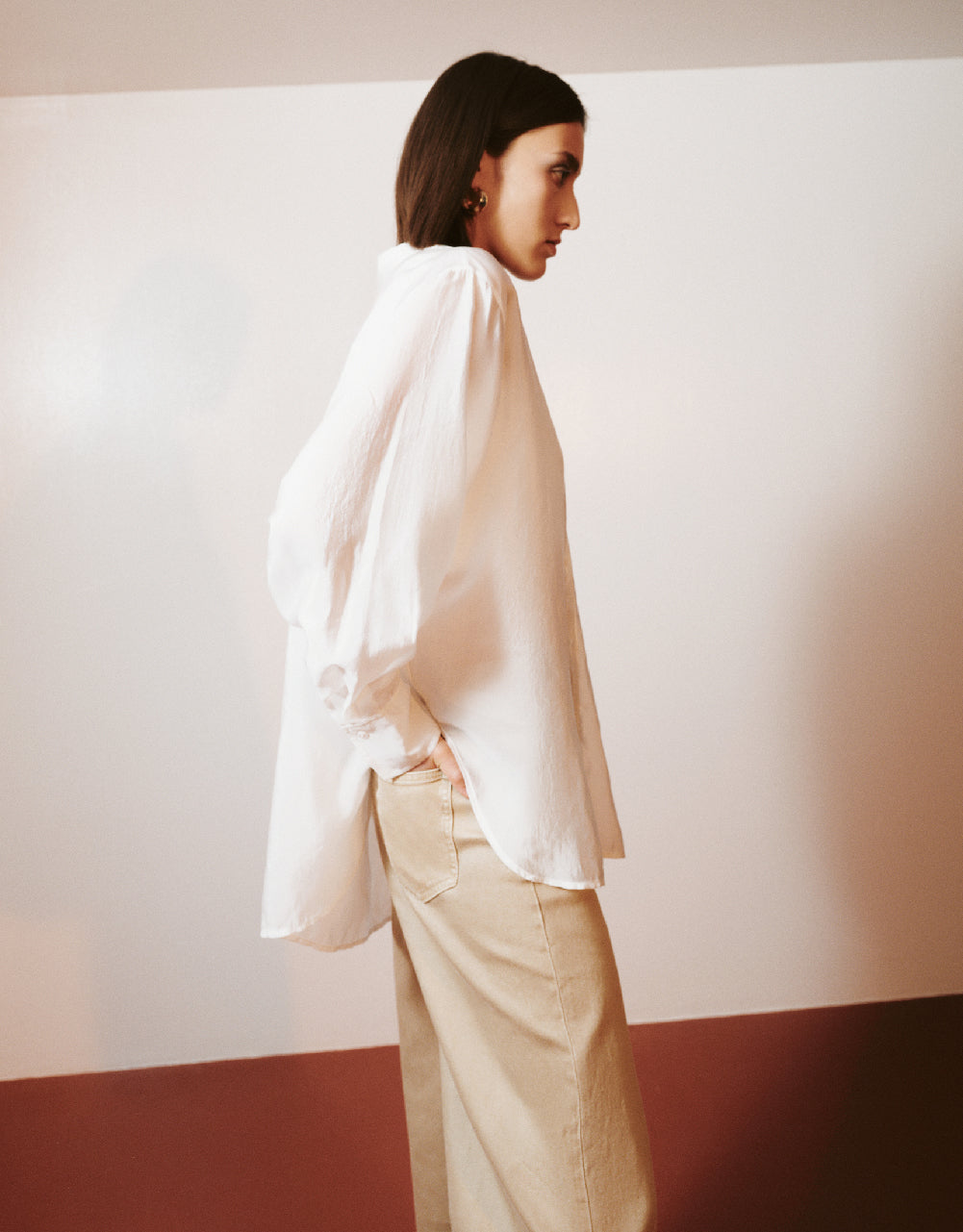 Thin Lapel Shirt