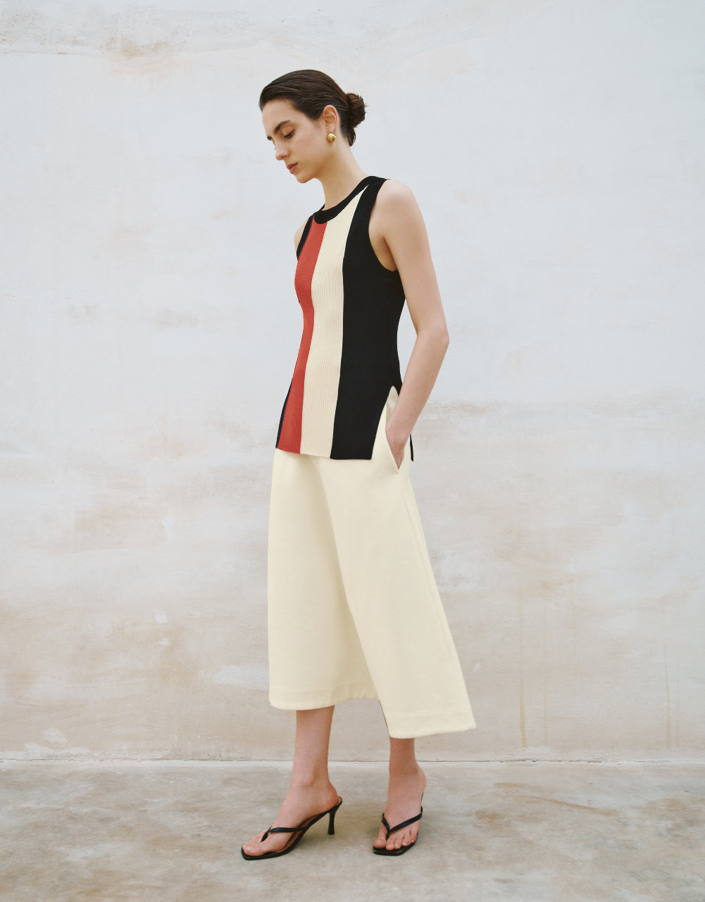Midi Straight Skirt