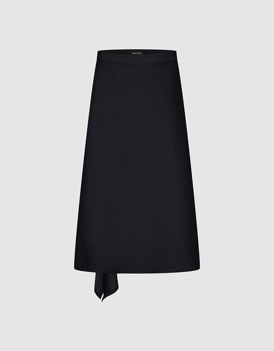 Midi A-Line Skirt