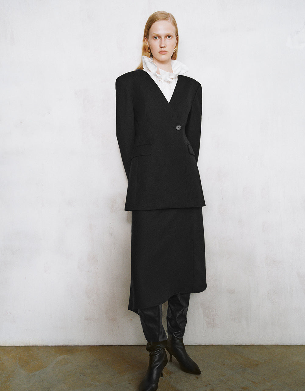 Midi A-Line Skirt