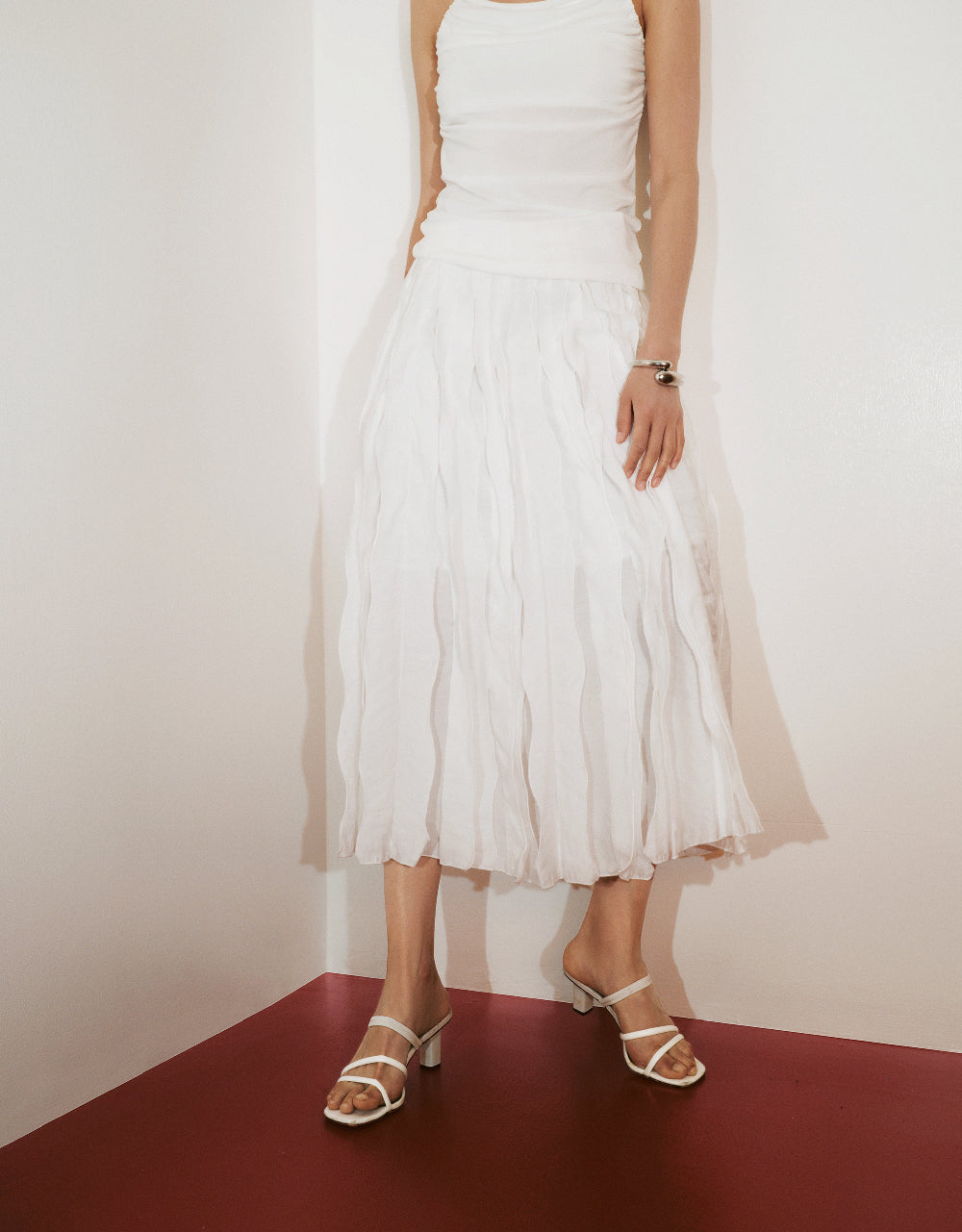 Midi Straight Skirt